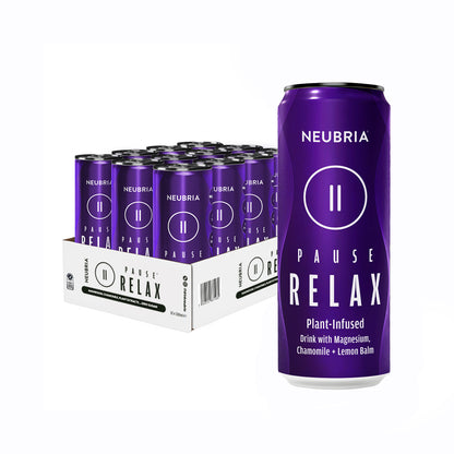 Pause – Relax Drink (12 x 330ml) Raspberry Ice Flavour