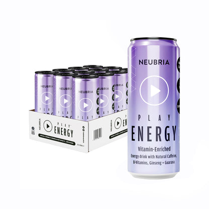 Play – Energy Drink (12 x 330ml) Tropical Punch Flavour