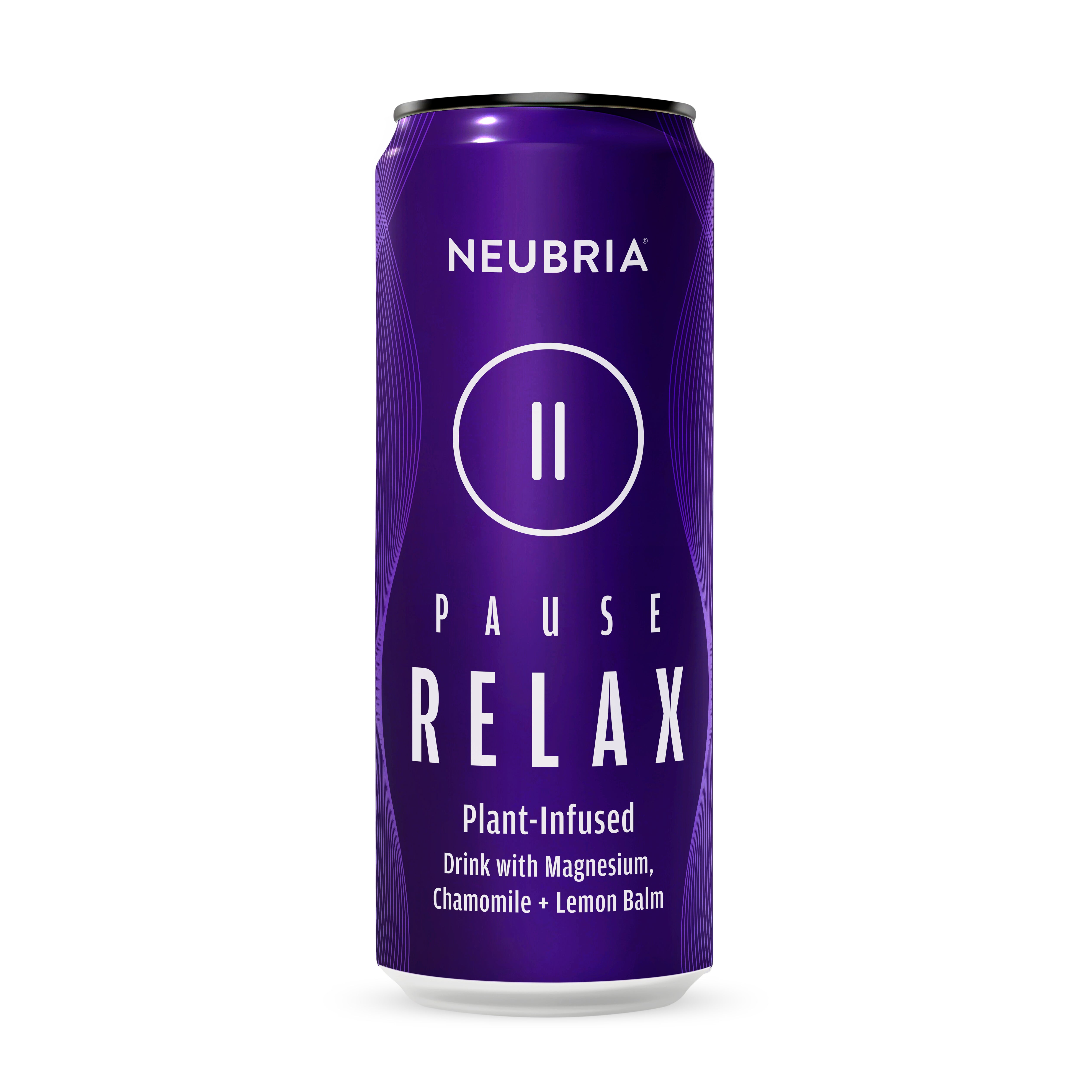 Pause – Relax Drink (12 x 330ml) Raspberry Ice Flavour – Neubria