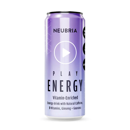 Play – Energy Drink (12 x 330ml) Tropical Punch Flavour