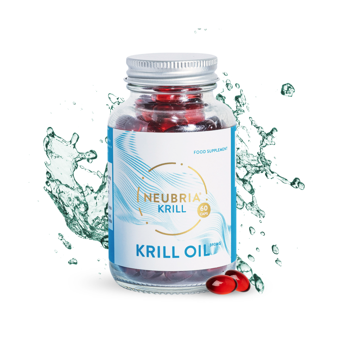 Neubria Krill Oil Omega-3 Supplement (500mg)
