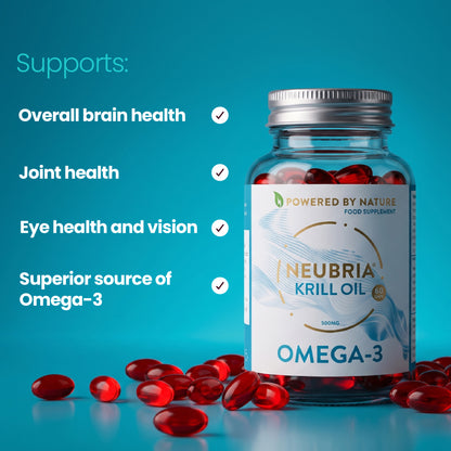 Krill Oil - Omega-3 Supplement (500mg)